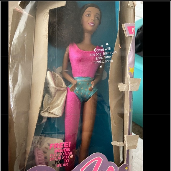 Vintage Ljn 11.5 inch flo jo fashion doll